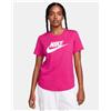 Nike Club Big Logo W - T-shirt - Donna