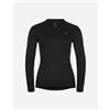 Odlo Warm Crew W - Maglia Intimo Tecnico - Donna - Nero