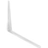 Merriway Bulk Hardware BH05447 Staffa Porta Mensole in Stile Londinese, 350 x 300 mm, Bianco, Set di 4
