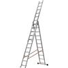 Gierre Modula AL435 - Scala Tripla 3x9 - Trasformabile Alluminio