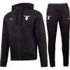 MIZUNO TUTA FELPATA FULL ZIP CON CAPPUCCIO SS LAZIO MIZUNO NERA 23-24 [28211]