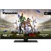 Panasonic Smart TV 43 Pollici 4K Ultra HD Display LED HDR10 colore Nero - TX-43MX600E