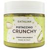 AMZ BETTER EATALIAN by AMZ BETTER Crema di Pistacchio CRUNCHY 200 gr, Crema Spalmabile con Granella di Pistacchio, Gusto Dolce, Ideale sul Pane, per Farcire Dolci, Gelati, Dubai Chocolate, Made in Italy