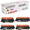 universo cartuccia® 117A W2070-W2071-W2072-W2073 KIT Toner compatibile con HP Color Laser MFP 178nwg 178nw 179fwg 179fnw, HP Color Laser 150a 150nw (KIT 4 COLOR)