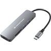 Conceptronic Docking Station Conceptronic replicatore di porte 100W Grigio [DONN11G]