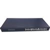 Elfcam® - 24 porte PoE Ethernet Switch con 2 porte Uplink Gigabit Ethernet 10/100/1000Mbps, Plug & Play Non gestito, metallo robusto (24 porte PoE)