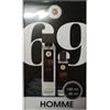 IAP PHARMA PARFUMS Srl Iap Pharma Homme 69 Cofanetto Eau de Parfum 150ml + 30ml, Profumo Maschile Legnoso e Fresco, Note di Mandarino, Rosa, Cuoio