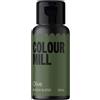 Colour Mill Aqua Blend Food Colouring Olive: Colorante Alimentare Liquido a Base d'Acqua - 20 ml