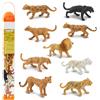 Safari Ltd. Plastoy 6946-04 - Confezione a Tubo di Action Figure, Gatti
