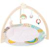 B. Toys- B Wooden Baby Soft Mat - Hanging Sensory Toys - Developmental Activities - Newborn - Sunrise to Sunset Play Gym, BX2360C1Z