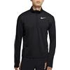 Nike M Nk Pacer Top Hz, T-Shirt A Manica Lunga Uomo, Black/Black/Reflective Silv C/O, S-T