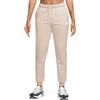 Nike DQ5191-126 W NSW Club FLC MR Pant Std Pantaloni Sportivi Donna SANDDRIFT/White Taglia 2XS