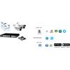 Urmet KIT VIDEO SORVEGLIANZA URMET APP 4 CANALI HD 720P 2,8-12MM 1093/002 1092/251 AHD