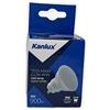 Kanlux Lampadina Led 9W in ceramica Milky cover GU10 TEDI MAXX LED GU10-WW Cod. 23412 - Bianco Caldo 3000K