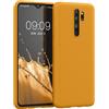 kwmobile Custodia Compatibile con Xiaomi Redmi Note 8 Pro Cover - Back Case per Smartphone in Silicone TPU - Protezione Gommata - mango