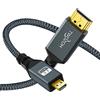 Twozoh Cavo Micro HDMI a HDMI 5M, Micro HDMI Tipo D a HDMI Tipo A supporta 4K/60Hz 1080P 2.0a/b 2.0/1.4a