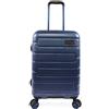 Original Penguin Crimson - Valigia trolley rigida da 53,3 cm, Blu metallizzato., Taglia unica, Crimson - Valigia trolley rigida da 53,3 cm