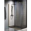Tamanaco Parete Doccia Walk in 80 8MM Profilo Oro
