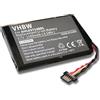 vhbw 1x batteria compatibile con TomTom Go 740TM, 750 LIVE, 740 LIVE, 750, 740 navigatore GPS (1100mAh, 3,7V, Li-Ion)