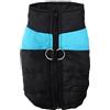 WEVGOUO Cappotti invernali Piumino Giacca Pullover Giacca in pile di cani piccoli Cucciolo Gatto Pelucheux Chihuahua Yorkshire (2, XL:circonferenza petto: 50 cm/girocollo: 42 cm)