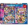 Ravensburger - Puzzles Paw Patrol The Mighty Movie 4 Pack | Puzzle Bambini 4 Anni In Su | Regalo Bambina 4 Anni Femmina E Uomo In Su 42 Pezzi | Puzzle Bambini 36 X 26 Cm | Puzzles Ravensburger
