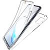N NEWTOP Cover Compatibile con Samsung Galaxy Note 10 Lite, Custodia Crystal Completa Case Guscio TPU PC Protezione Urti 360° Fronte Retro Full Body Trasparente Resistente