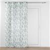 Douceur d'Intérieur, tenda trasparente con occhielli (140 x 240 cm) Leandre, tulle sabbiato stampato