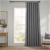 HPD Half Price Drapes BOCH-LN185-P - Tende oscuranti in finto lino, lunghe 274 cm, extra larghe, lussuose, per camera da letto e soggiorno (1 pannello), 100 W x 108 L, grigio blazer