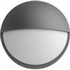 Philips Lighting Capricorn Lampada LED da Parete, Giardino ed Esterni, 6W, Nero