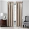 Elrene Home Fashions Colette - Tenda oscurante in finta seta, 132 x 213 cm, 1 pannello, colore: tortora