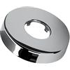 FEINER® Rosetta a sifone interna ø 32 mm x esterno 80 mm x altezza 12 mm in acciaio inox cromato con 4 linguette per una vestibilità più stretta