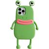 SGVAHY Custodia per iPhone 11 Custodia Kawaii Custodia per telefono 3D Cartoon Cute Frog Custodia per telefono in silicone morbido Custodia unica divertente per donne ragazze Slim Fit Custodia