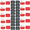 LINSYRC 10 Coppie Connettore Maschio e Femmina Spina-T Amass T-Plug con Cappucci Isolati per Controller ESC Motore Batteria LiPo RC