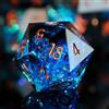 Elifel Dadi D&D D4 D6 D8 D10 D12 D20 D% Dadi DND Set 7 pezzi Poliedrici Fatti a Mano Resina con Bordi Affilati per Dungeons and Dragons Pathfinder Roll Giochi da tavolo Giochi RPG MTG con Confezione Regalo