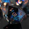 Elifel Dadi D&D D4 D6 D8 D10 D12 D20 D% Dadi DND Set 7 pezzi Poliedrici Fatti a Mano Resina con Bordi Affilati per Dungeons and Dragons Pathfinder Roll Giochi da tavolo Giochi RPG MTG con Confezione Regalo