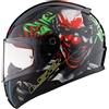 LS2 FF353 RAPID Casco integrale da moto Crash Rider Biker Sport Casco LS2 FF353 RAPID HAPPY DREAMS GLOW-IN-THE-THE-SCARY CLOWN (M)