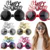 O-Kinee 6 PCS 2026 Felice Anno Nuovo Occhiali Festa, Occhiali di Capodanno per la festa di capodanno, accessori di Capodanno foto puntelli occhiali da festa