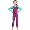 Wanym Muta per Bambini Piscina, Costume da Bagno Termico in Neoprene da 2, mm, Tute Umide da Ragazzo e Ragazza per Bambini Caldo Manica Lunga Costume da Bagno per Immersioni Nuoto Surf,Rosa,L
