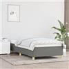 Tidyard Giroletto,Struttura Letto Telaio del Letto,Letto Matrimoniale,Singolo,Telaio del Letto con Piattaforma | Base per Materasso,Struttura Telaio Letto,Rete a Doghe,Grigio Scuro 80x200 cm