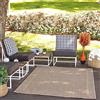 Livabliss Mindy Cottage Rectangle Tappeto | Beige, Nero | 160x213cm | Patio e Spazio Esterno | Tessuto a Macchina Polipropilene