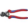 KNIPEX Utensili - Taglierine per funi metalliche, multicomponente (9562160), 15,2 cm, con serratura e molla