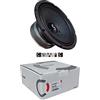 GK SOUND 1 KIT SET PER CIARE CME200 mid woofer 20 cm 200 mm 8 da 125 watt rms 250 watt max impedenza 4 ohm portiere sportelli competizioni spl 99,5 db, a coppia + 5 sticker omaggio