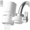 Vortopt Filtro acqua rubinetto, NSF certificato filtro acqua del rubinetto, sistema di filtraggio ACF, purificatore dell'acqua di lunga durata per cucina, riduce cloro, gusto, T1 (1 filtro incluso)