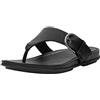 Fitflop Graccie Thong Flats, Sandali Donna, Black, 36 EU