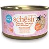 Schesir Kitten Filetti in brodo Pollo con Salmone 70 gr