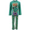 Marvel Avengers Pigiama per Ragazzo, Pigiama in Morbido Cotone, Maglietta e Pantaloni Lunghi per Bambino, Design Pigiama Hulk, Taglia 8 Anni - Verde