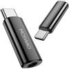 MOSWAG Adattatore USB C Jack con DAC Corpo in Lega di Zinco