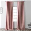 HPD Half Price Drapes, Tenda per oscuramento della stanza, decorazione per la stanza, 127 x 108 cm (1 pannello), BOCH-171518-108, cipria