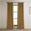 HPD Half Price Drapes Heritage VPYC-190159-84 - Tende in velluto felpato per soggiorno, 127 x 213 cm (1 pannello), colore: oro retrò