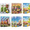 Idena 90112 - Sacchetti regalo per Pasqua, 10 pezzi, 16 x 11 x 6 cm, opachi, assortiti, sacchetti pasquali, sacchetti regalo